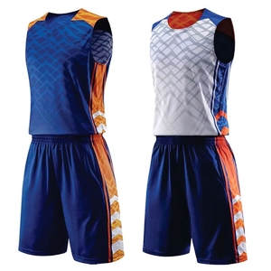 Tenues de basket-ball athlétiques pour hommes, maillot sans manches et short confortables pour les jeux en salle et en extérieur - Product Image 4