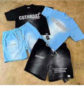 T-shirt en coton bleu clair pour homme, personnalisé, décontracté, respirant, tricoté, avec dos uni, 220 g/m², impression numérique - Product Image 5