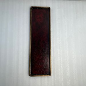 Bandeja de Servicio de Hierro de Lujo con Acabado en Cuero, Ideal para Servir Bebidas y Comida en Fiestas, Bodas y Eventos - Product Image 1
