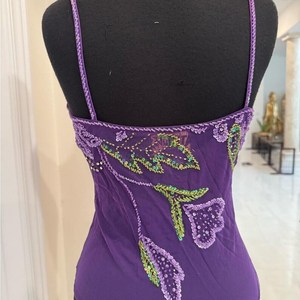 Cadena de Cuerpo de Lujo con Cuentas Metálicas Plateadas de Jade de 18 cm de Ancho, Flecos de Borlas para Coser en Vestidos de Baile y Ropa - Product Image 1