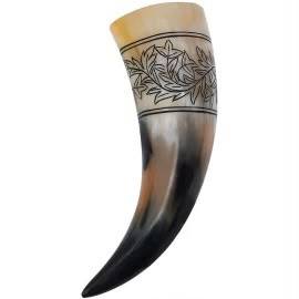 Cuerno de Búfalo Celta para Beber, Cuerno Vikingo Natural de la Mejor Calidad, Cuerno Medieval para Beber, Ecológico, Hecho a Mano, Seguro para Alimentos, 100% Artesanal - Product Image 5