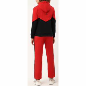 Ensemble de survêtement long uni pour femme, deux pièces, confortable, respirant, sport, fitness, style décontracté, tenue active quotidienne - Product Image 5