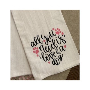 Arco Diseño múltiple Bordado Diseño minimalista 100% Algodón Toalla de té Sarga 190 Gsm Absorbente rápido Comprar a precio al por mayor - Product Image 6