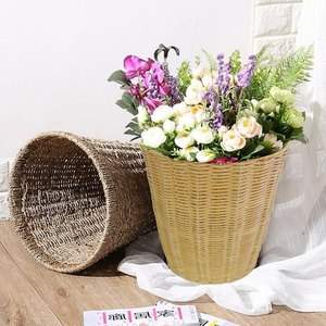 Tradebyd Vintage <b>Rattan</b> <b>Baskets</b> Decorative Handmade <b>Storage</b> for Elegant Homes - Product Image 1