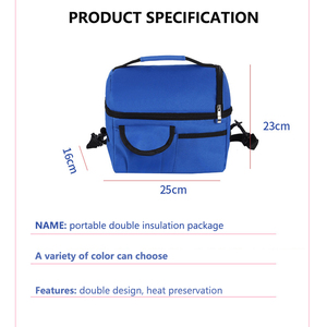 Sac isotherme pour le déjeuner réutilisable Wilson Factory Direct avec logo personnalisé - Product Image 6