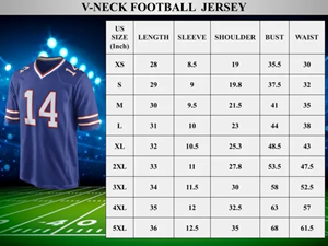 Jersey de Fútbol Americano de Manga Corta con Nuevo Diseño 2026 para Hombre, Ligero, Transpirable, Tallas Grandes, Venta al Por Mayor OEM - Product Image 6