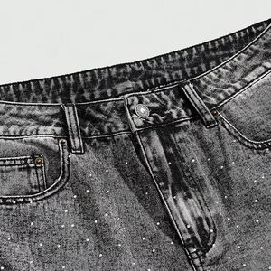 Ladies Summer Denim Shorts Distressed Edge Casual Lightweight Fashion Wear - Product Image 4