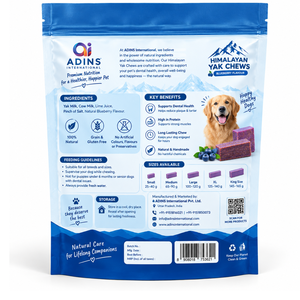 Masticables de Leche de Yak del Himalaya con Sabor a Arándano, Sin Granos, Naturales, Altos en Proteínas y Calcio, para la Salud Dental de los Perros, OEM, ODM, Marca Privada - Product Image 2