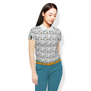 Chemises polo de golf personnalisées pour femmes T-shirts en polyester spandex à séchage rapide avec impression Cool Max Vêtements de cérémonie grande taille pour femmes - Product Image 1