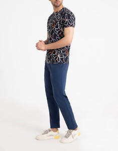 Camiseta Deportiva de Verano para Hombre, Personalizable con Logotipo, Lisa, para Entrenamiento, Gimnasio, Transpirable, 100% Algodón - Product Image 3