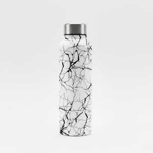 Terrazzo Print Stainless Steel <b>Insulated</b> Water Bottle Vacuum <b>Flask</b> Double Wall Custom Pattern Sports Travel Hydration Drinkware - Product Image 5