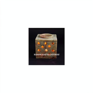 Handmade Beautiful Soapstone Aroma Oil <b>Burner</b> Decoration Ornaments Indian Best Design Carving Work For Home Decoration And Gift. - Product Image 1