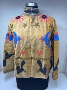 Chaquetas Acolchadas de Piel de Oveja con Bordado Suzani a Mano, Diseño Floral Tradicional, Estilo Boho Folclórico, Moda de Invierno, Venta al Por Mayor - Product Image 2