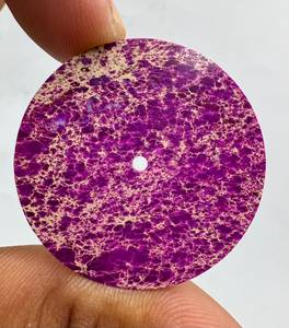 หน้าปัดนาฬิกา A K Gems Sediment Jasper ขนาด 35 มม. ขัดเงาด้านเดียว รูปทรงกลม ผลิตในรัฐราชสถาน รุ่น ETH-10168 - Product Image 3