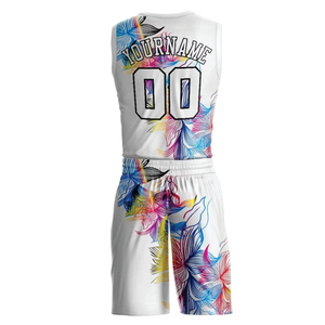 Wholesale Custom Full Sublimation Printing Basket Ball Uniform Jersey and Short sets Team Laker Basketball Jersey Uniforms - Product Image 2