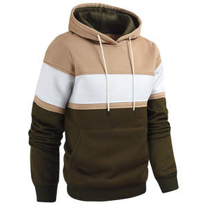 Vente en gros de sweats à capuche pour hommes 100% coton, fabricant sur mesure, mode, haute qualité, molleton uni teint, séchage rapide, respirant, hiver - Product Image 5