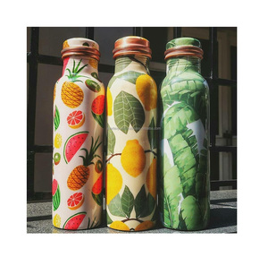 ขวดทองแดงที่เป็นมิตรกับสิ่งแวดล้อมสำหรับน้ำดีท็อกซ์ให้ดื่มน้ำเดือดมีประโยชน์ต่อสุขภาพและสุขภาพ - Product Image 1