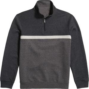 Sudadera de Alta Calidad para Hombre, Corte Holgado, con Cierre de Cremallera de un Cuarto, 100% Algodón, Diseño Multipanel - Product Image 2