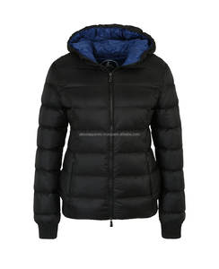 Wholesale Plain Thick Crop Plus Size Bread With Down Cotton Zip Down Coats Custom Logo Luxury Shiny Bubble Women'S Puffer Jacket - Product Image 3