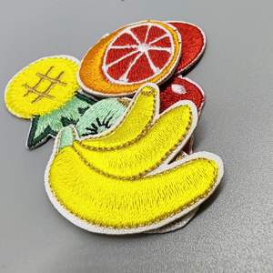 factory wholesale custom embroidery patch embroidery patch premium embroidered badge iron on patch sew on patch <b>jacket</b> patch hat - Product Image 1