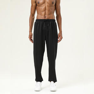 Men's <b>Brown</b> Elastic Waist Drawstring Sweatpants With Side Pockets Casual Joggers Midweight Knitted Polyester Pants Autumn Wear - Product Image 4