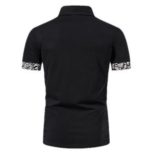 Vente en gros de polos pour hommes de haute qualité, nouveaux modèles européens et américains, t-shirts pour hommes grandes tailles - Product Image 2