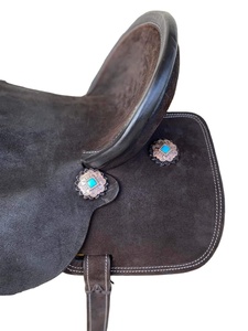 Silla de Montar Occidental de Cuero Genuino HORZE N PET INTERNATIONAL, Mejor Precio, para Barril y Placer - Product Image 2