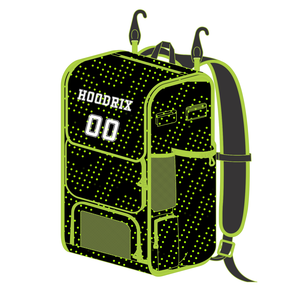 Mochila de béisbol personalizada, duradera, para deportes de equipo, sublimada, con diseño personalizado, nombre y número del jugador - Product Image 2