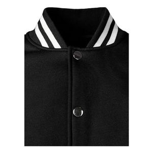 Manufacturer High Quality Varsity Jacket <b>Men</b> Embroidery Leather Sleeves Custom Baseball Letterman Varsity Jacket - Product Image 5