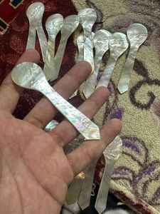 Handmade <b>Shell</b> Spoon Vietnam Manufacturer Natural Mother of Pearl Tableware for Hotel Dining and Gift Sets - Product Image 4