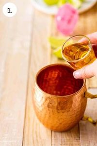 Copper mule serving mug set for elegant luxury refreshment corners hammered finish metal <b>cups</b> durable <b>reusable</b> kitchen mugs - Product Image 5