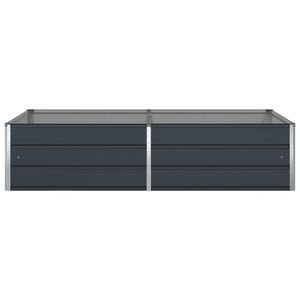 Pots et jardinières en acier galvanisé anthracite 195 x 100 x 45 cm - Catégorie de produits - Product Image 5