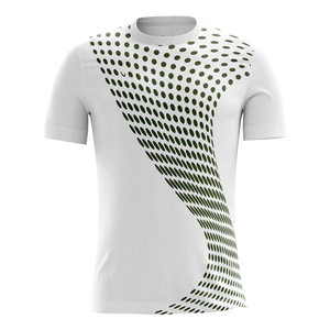 T-shirt personnalisé imprimé par sublimation, tissu polyester doux, manches courtes, vêtements de sport décontractés pour tous les jours, t-shirts pour hommes imprimés par sublimation - Product Image 1