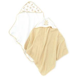 Premium Manufacturer Organic Cotton Elephant Baby Hooded <b>Towel</b> Ultra Soft Embroidered Infant Bath <b>Wrap</b> OEM - Product Image 1