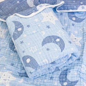 Mantas Rectangulares de Algodón Tejido para Bebés Recién Nacidos, Unisex - Product Image 6