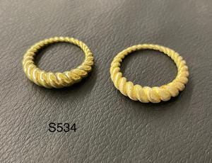 Gold Plated <b>Brass</b> <b>Ring</b> With latest Design Classic Unisex Daily Wear Jewelry trending boho minial fashion jewelry - Product Image 1