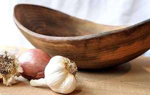 Tazón de servir de madera ecológico, redondo, para ensaladas, aperitivos, palomitas, frutas y otros alimentos, al mejor precio asequible. - Product Image 2