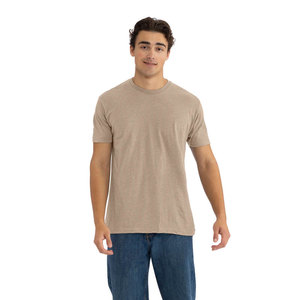 เสื้อยืดลำลอง CVC รุ่น 6210 ทรงพอดีตัว สีแทน สำหรับทุกเพศทุกวัย ผลิตจากผ้าฝ้าย 100% เป็นมิตรต่อสิ่งแวดล้อม ระบายอากาศได้ดี แขนสั้น น้ำหนัก 180 กรัม สามารถปรับแต่งได้ - Product Image 1