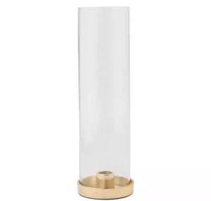 Premium Iron And Glass <b>Hurricane</b> Candle Holder Luxury Modern <b>Lantern</b> Style For Living Room Interior Display - Product Image 4