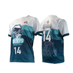 Venta al por mayor de fábrica, camisetas informales de poliéster Spandex de manga corta para hombre, camisetas de Jersey impresas personalizadas, uniforme de equipo con servicio OEM - Product Image 1