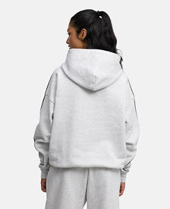 Sweat à capuche et sweat-shirt surdimensionnés pour femme, de qualité supérieure, avec passepoil contrastant, décontractés, en molleton doux et respirant, vente en gros - Product Image 3