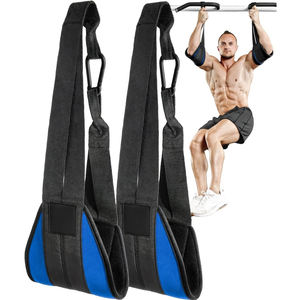 Correas Abdominales Ajustables de Neopreno con Logotipo Personalizado, Correas Ligeras para Levantamiento de Pesas, Correas Colgantes para Barra de Dominadas, Ejercicios de Gimnasio - Product Image 1