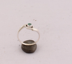 Anillo de Plata de Ley 925 con Topacio Azul, Gema Natural Hecha a Mano, Diseño Clásico Vintage para Boda, Joyería de Banda para Mujer, Venta al por Mayor - Product Image 1