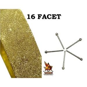 Joyería Diamante Neumático 16 facetas Diamante Punto opaco Martilleo Pin Herramienta para Oro Plata - Product Image 2