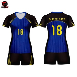 Conjunto de Uniforme de Voleibol Personalizado, Transpirable, de Secado Rápido, Ropa Deportiva de Poliéster Estampada para Equipos de Adultos - Product Image 3