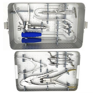 Kit d'instruments de cerclage orthopédique de qualité pour traumatismes osseux, outil de fixation pour câbles en titane, certifié CE ISO par Dentavex - Product Image 5