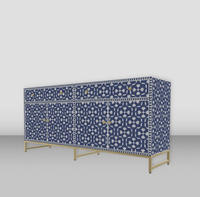 Meubles de style marocain commode incrustée d'os de l'Inde à vendre meubles de décoration de maison de luxe faits à la main