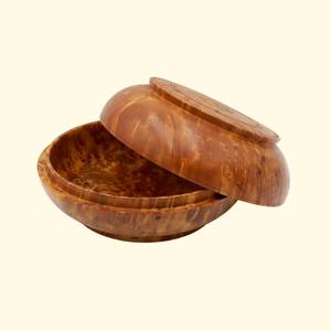 Wholesale Acacia Natural Health Reusable <b>Round</b> Shaped Large Wood Salad Bowl for Parties - Product Image 2