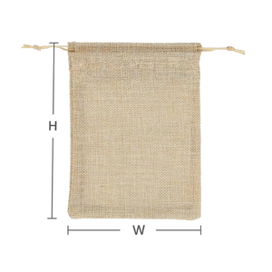 Heavy Duty Eco Friendly Drawstring Jute <b>Bag</b> Wholesale Custom Production for Retail and Events - Product Image 5