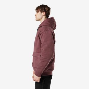 เสื้อฮู้ดผ้าฝ้ายแฟชั่นทันสมัยพร้อมกระเป๋าตกแต่ง  มีบริการสกรีนโลโก้ตามสั่ง  รับผลิตแบบ OEM - Product Image 5